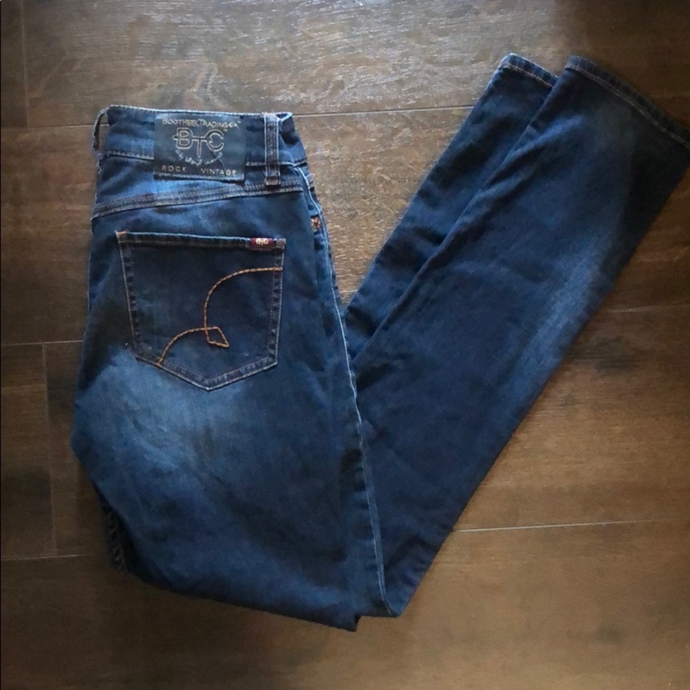 Blue vintage jeans - like new slim